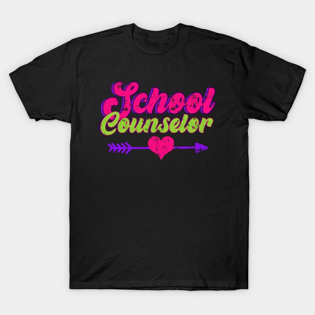 Cute School Counselor Gift T-Shirt by TheBestHumorApparel